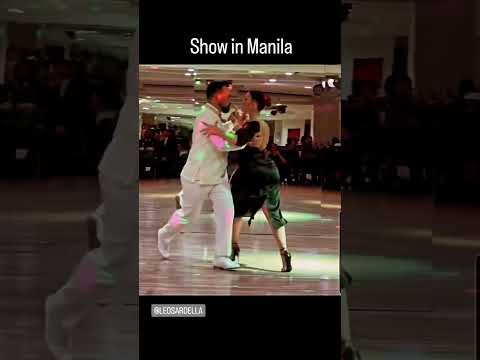 Analía Centurión & Leonardo Sardella/ Tango Show in Manila #tangoargentino #tangocenturion