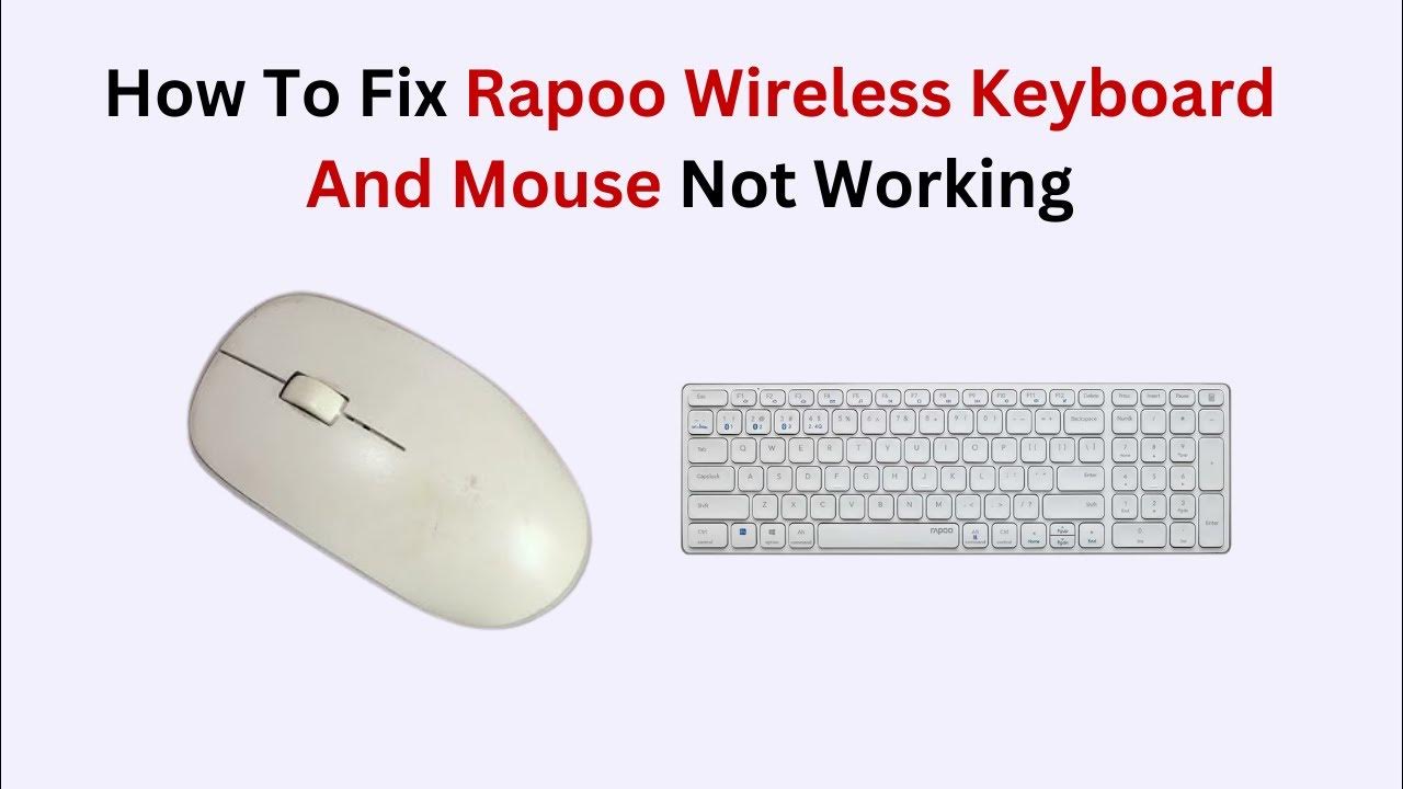 how-to-fix-rapoo-wireless-keyboard-and-mouse-not-working-youtube