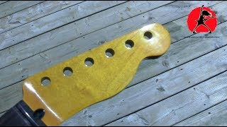 Guitar Neck Retint Project Made Easy