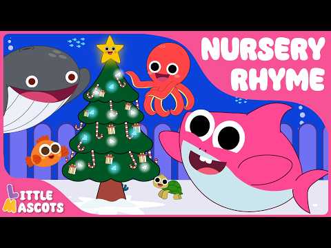 Our Lovely Christmas Tree🌲| Decoration Song For Kids | Little Mascots
