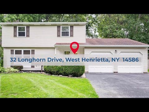 32 Longhorn Drive, West Henrietta, NY home video tour