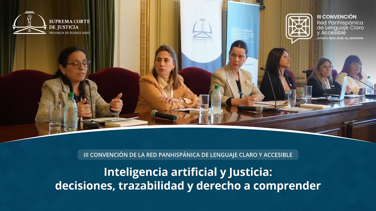 Mesa 4.4 | «Inteligencia artificial y Justicia: decisiones, trazabilidad y derecho a comprender»