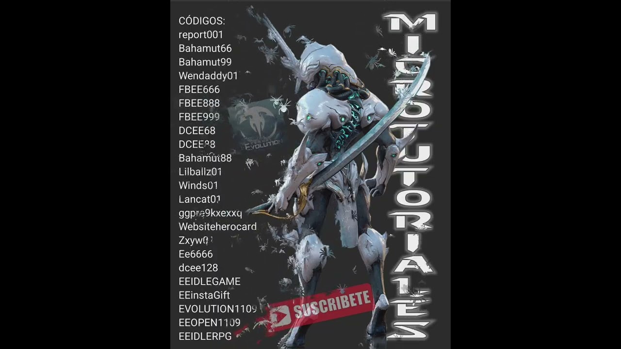 Eternal Evolution / Todos los codigos... ⚡️ Noviembre 2022