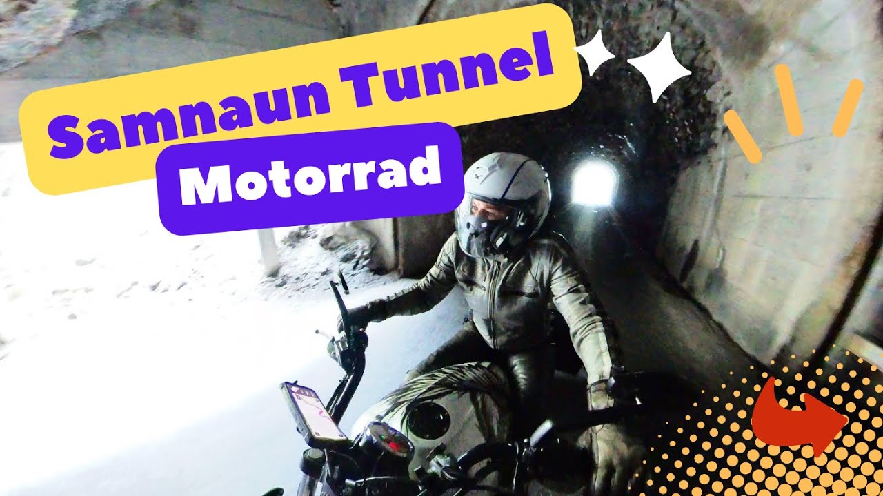 Samnaun - spektakuläre Tunnel | mit dem Motorrad