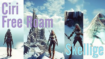 How to Free Roam Ciri in Skellige | PS4/XBOX/PC | The Witcher 3: Wild Hunt Tutorial - No mods