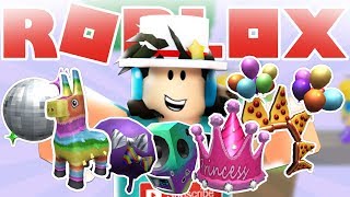 How To Get All Pizza Party Event Items On Roblox Easy Youtube - roblox pizza party event balloons