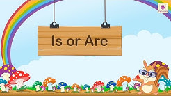 Use of "Is" or "Are" | Grammar Grade 1 | Periwinkle