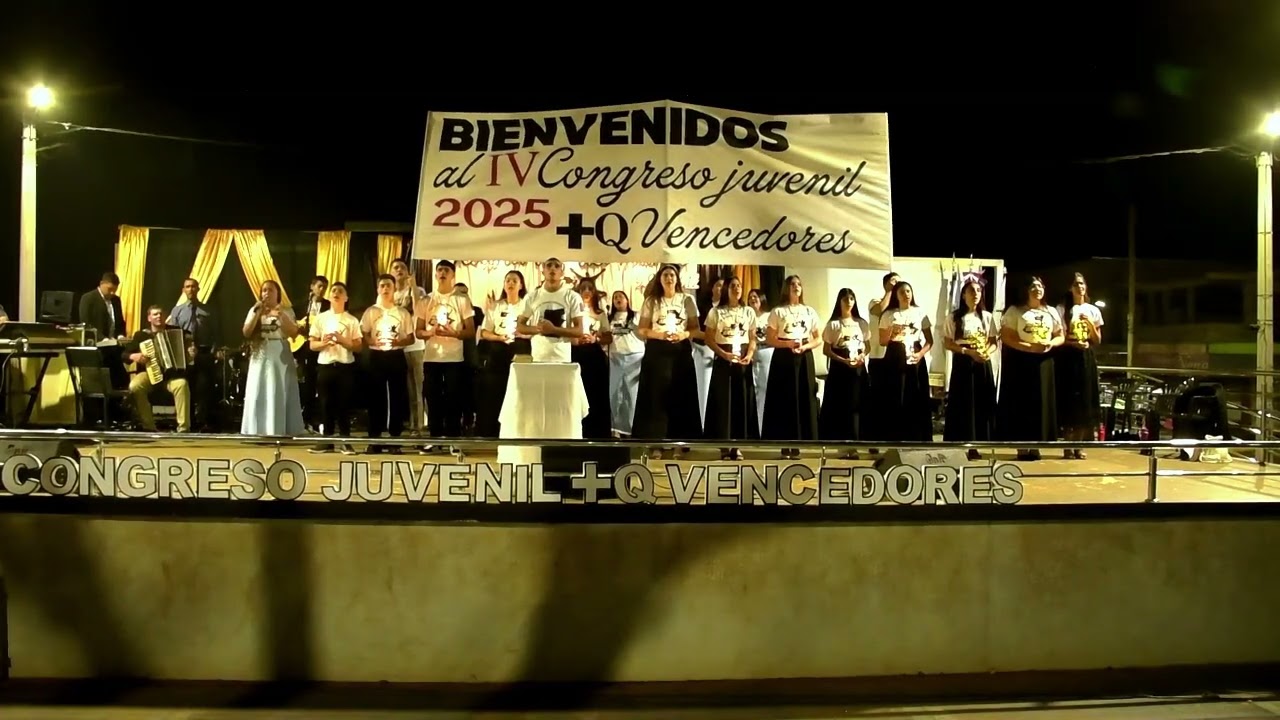 EL SEÑOR ES MU LUZ - GRUPO DE JOVENES MAS QUE VENCEDORES