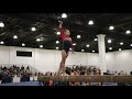 Thi nguyen 1st place beam 9725 san diego classic 2020 wildfire gymnast level 8