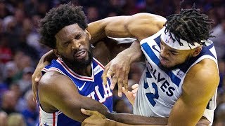 Joel Embiid, Karl Anthony Towns Ejected 2019-20 Nba Season