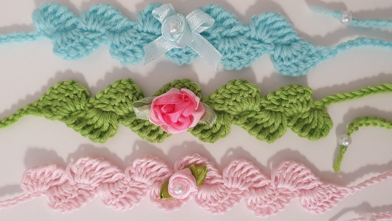 #Haarband #Häkeln für #Babys