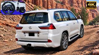 Lexus LX 570 | Extreme Off-Road Driving with Steering Wheel | BeamN screenshot 5