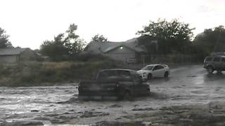 Flash Flood - Lake Los Angeles, CA - 9/10/2011