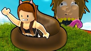 FALLING IN POOP!!! | Roblox