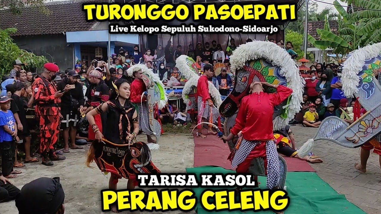 Perang Celeng Tarisa Kasol Jaranan NEW TURONGGO PASOEPATI Live Kelopo Sepuluh Sukodono Sidoarjo