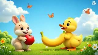 Learn Colors With Bunny Red Color