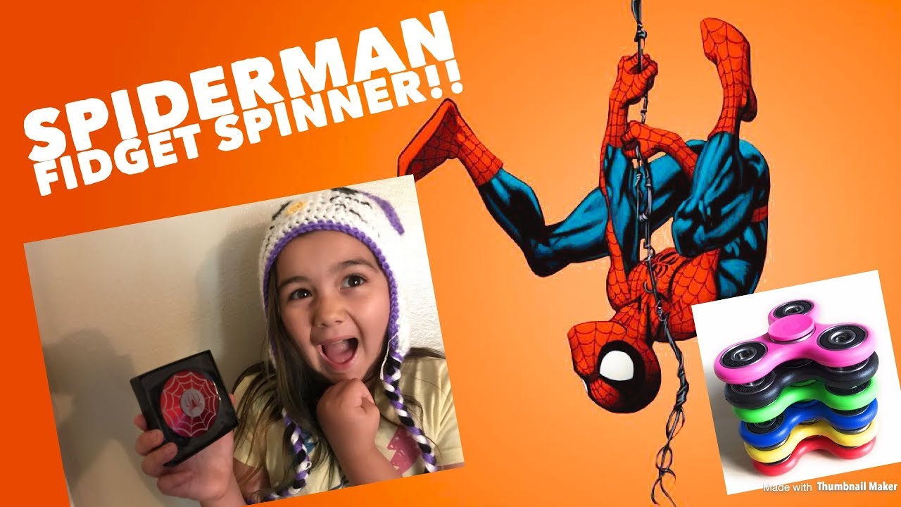 Spiderman fidget spinner!!!!!! ❤️❤️🕷🕷🕸🕸