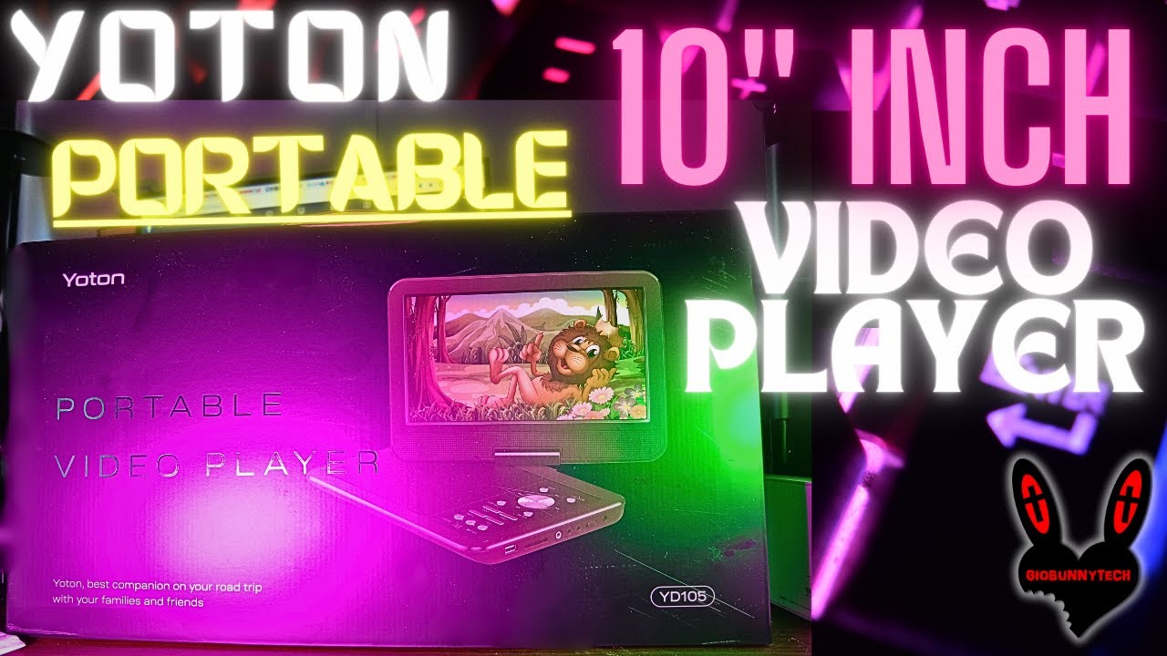 Yoton 10 " Portable Video Player YouTube