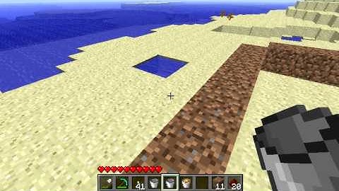 How To Get Obsidian With One Bucket Of Lava