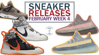February 2021 Sneaker Releases Week 4 || Blazer Mid READYMADE , Jordan 4 Taupe Haze, Yeezy 350 V2