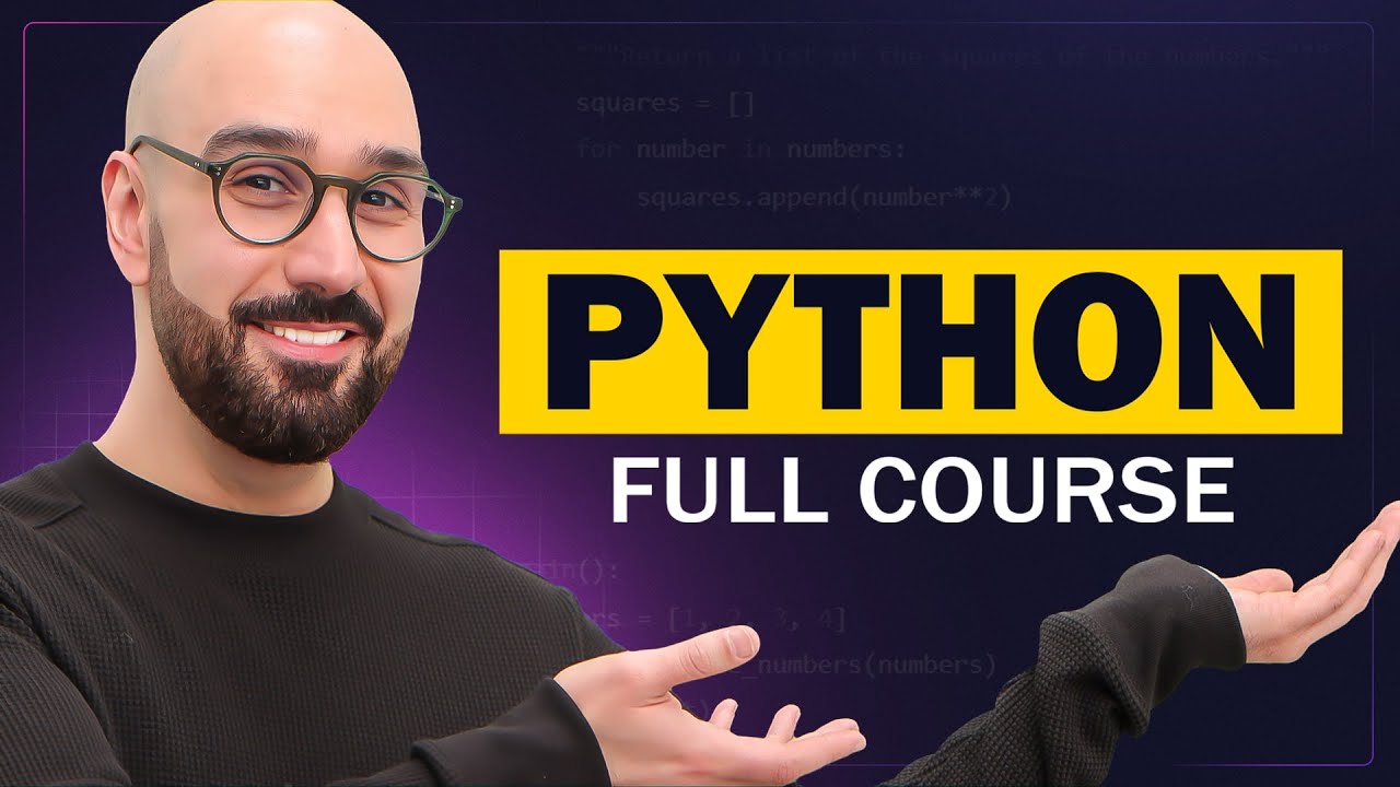 Python Tutorial - Python for Beginners [Full Course] - YouTube