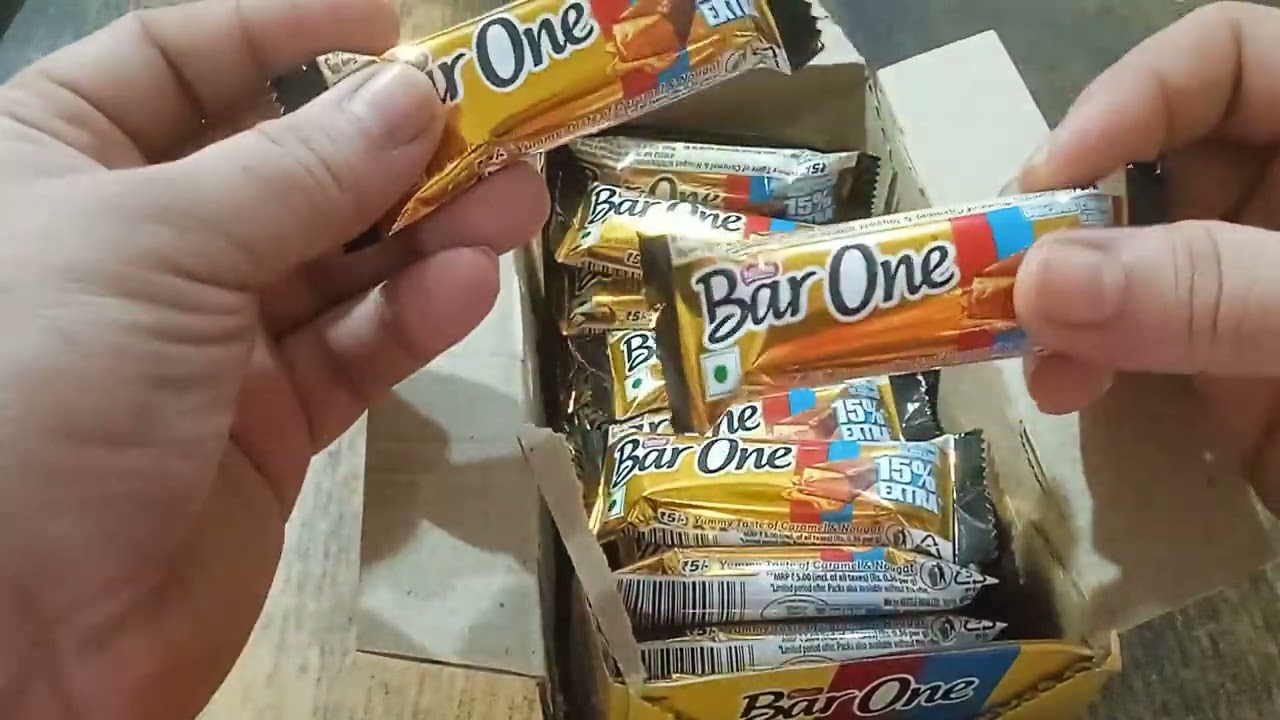 Yummy Nestle Bar One | Delicious Caramel In Every Bite