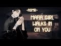 [ASMR] [ROLEPLAY] ♦mafia girl walks in on you♦ (binaural/softdom/F4A)