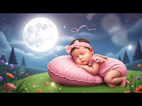 Baby Sleeping Under the Moonlight | Peaceful Night Lullaby Vibes