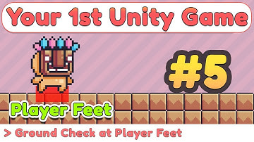 Perfect Ground Check for any 2D 3D games :: Unity Visual Scripting Basic Tutorial - Part 5