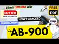 AB-900 | Microsoft 365 Copilot and Agent Administration Fundamentals | Imp Topics | Free PDF