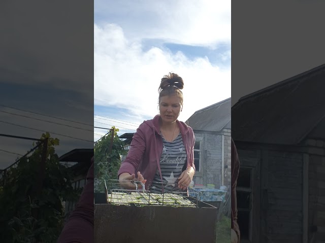 Кабачок на гриле😋