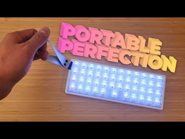 Minimal Keyboard, Maximum Style | Epomaker LUMA40 - YouTube