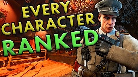 I RANKED EVERY COD ZOMBIES CHARACTER...