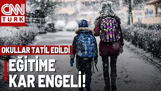 Son Daki̇kamilyonlarca Öğrenci İçin Kar Tatili Başladı İstanbulda Eğitime 1 Gün Ara