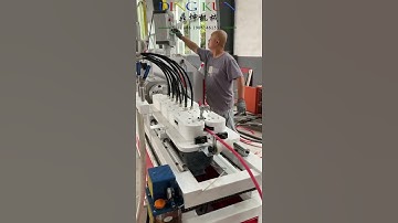 Corrugated Pipe Making Machine Startup & Testing | Dingkun Plastic Machinery