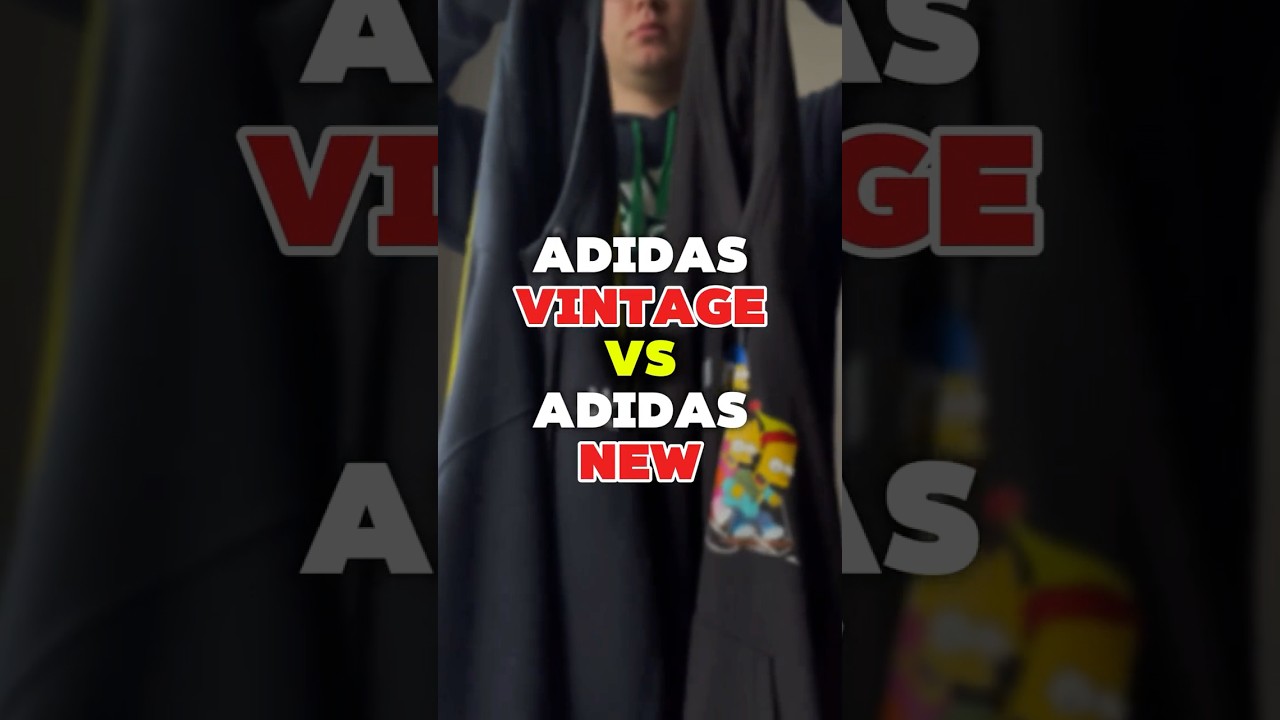Сравнил adidas vintage и adidas new последних коллекций, какой выберешь ты ? Vintage секонд опт