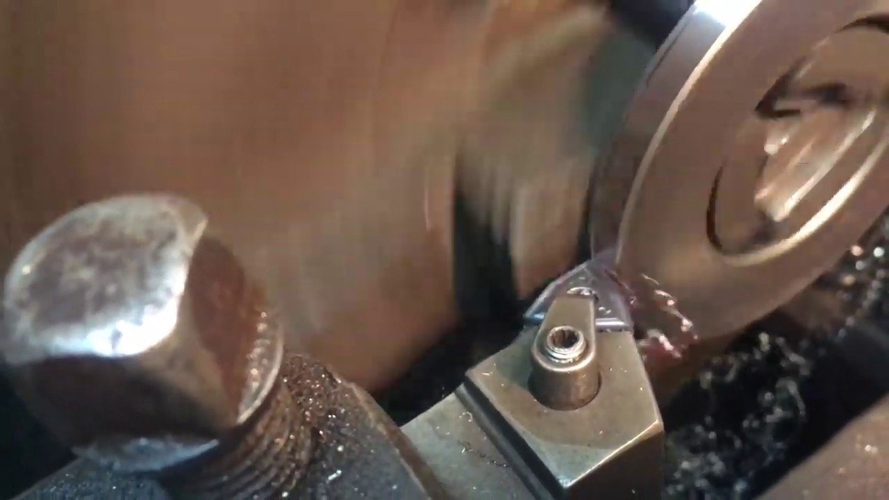 Протачиваем Обойму Подшипника Налегке Как По Маслу! Thrust the Bearing ...