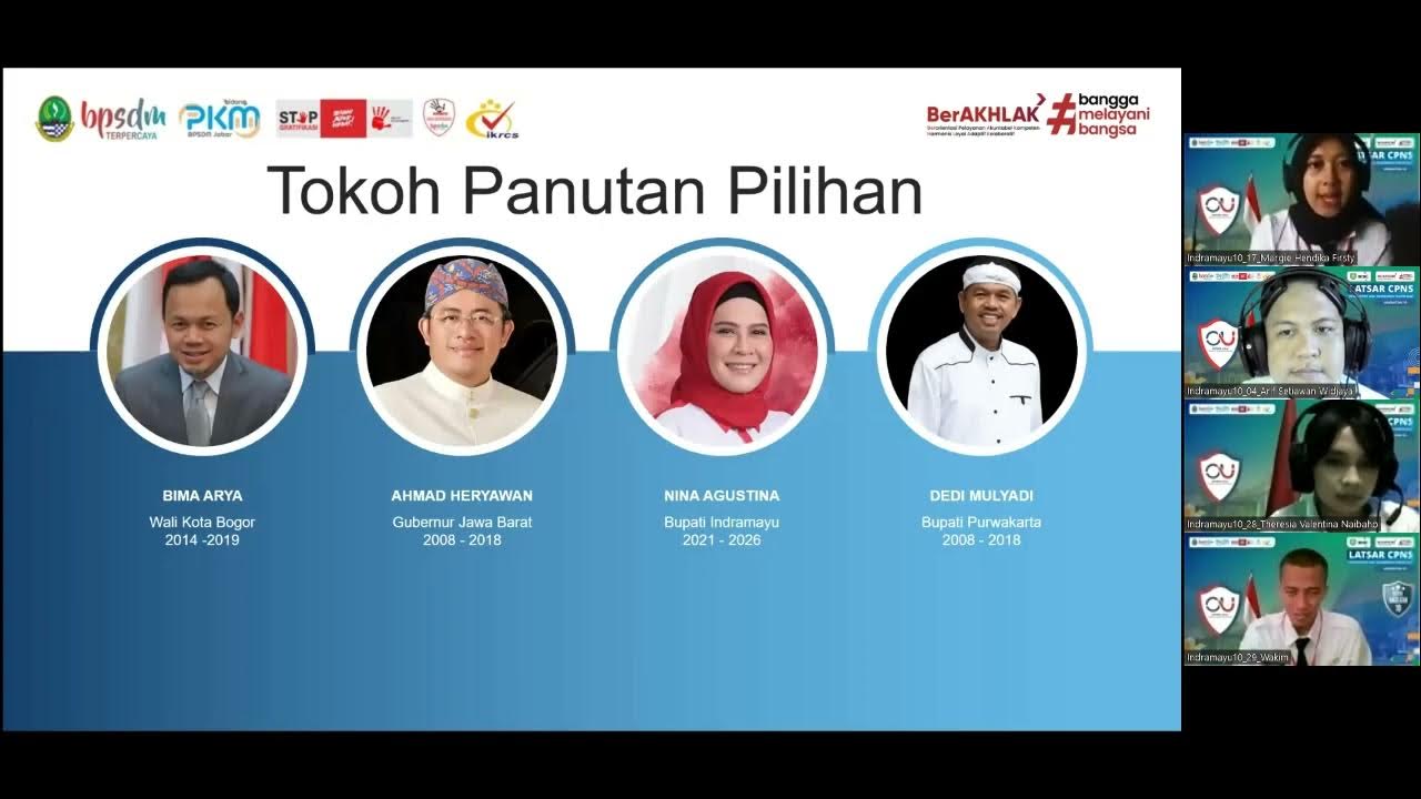 Tokoh Panutan Jawa Barat  Tugas CPNS 2022  Indramayu 10  Kelompok 3