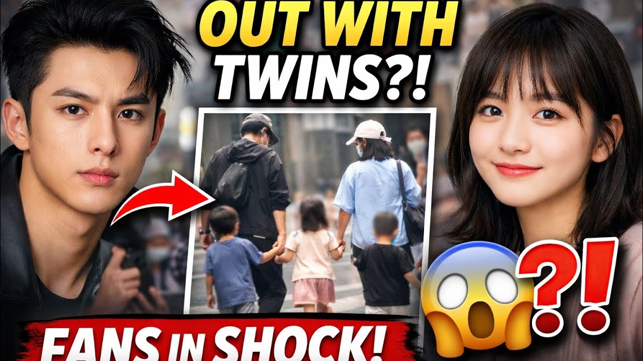 “Dylan Wang & Shen Yue Finally Step Out With Twins! Fans in Total Shock 😱”