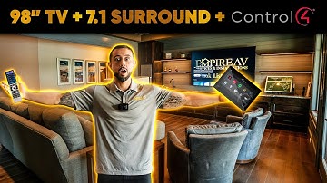 Ultimate Media Room Makeover with Control 4