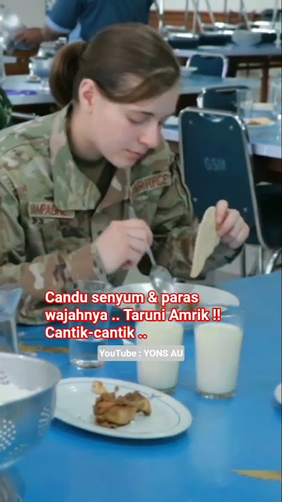Candu Cara Pegang Kerupuknya😀 .. Si Nona Hidung Lancip Taruni Amrik ‼️