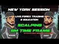 Live Forex Trading -  New York Session - Scalping 5 Minute TF