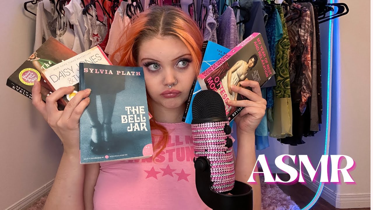 ASMR | Book Review 📚🤍 Tapping, Page Turning & Rambling 🌟