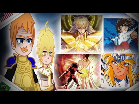 Knights/Heroes react to Saint Seiya | Part 1? | Gacha React 🇧🇷🇺🇸