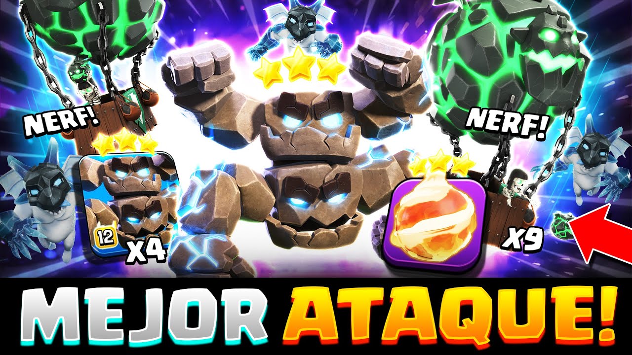 😭 NERF OCULTO a los GLOBOS MAGMATICOS y MEJOR ATAQUE del EVENTO! 💥 Como Usar la Nuevas Tropas