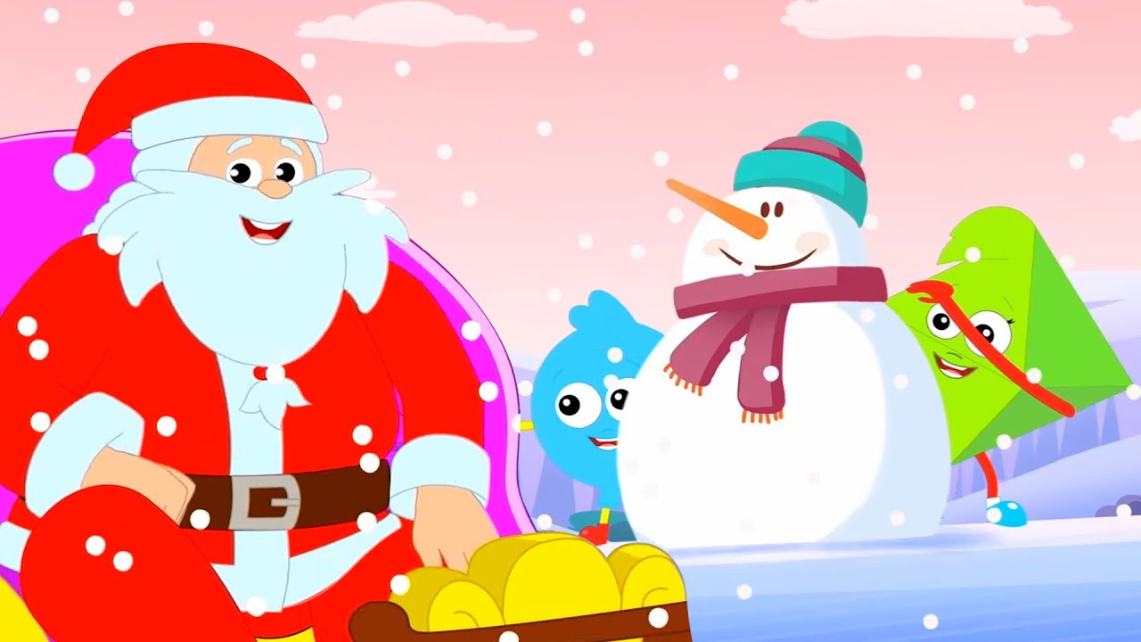 Jingle Bells, Merry Christmas Song & Xmas Carols for Children - YouTube