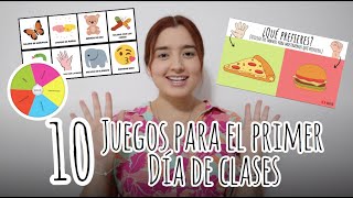 10 JUEGOS PARA EL REGRESO A CLASES EN LÍNEA O PRESENCIAL CON RECURSOS DESCARGABLES GRATIS / HAIVAL