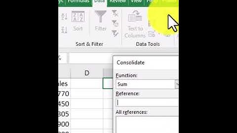 Excel Pro Tips: Consolidate and Sum Excel Rows with Advanced Consolidation Functions