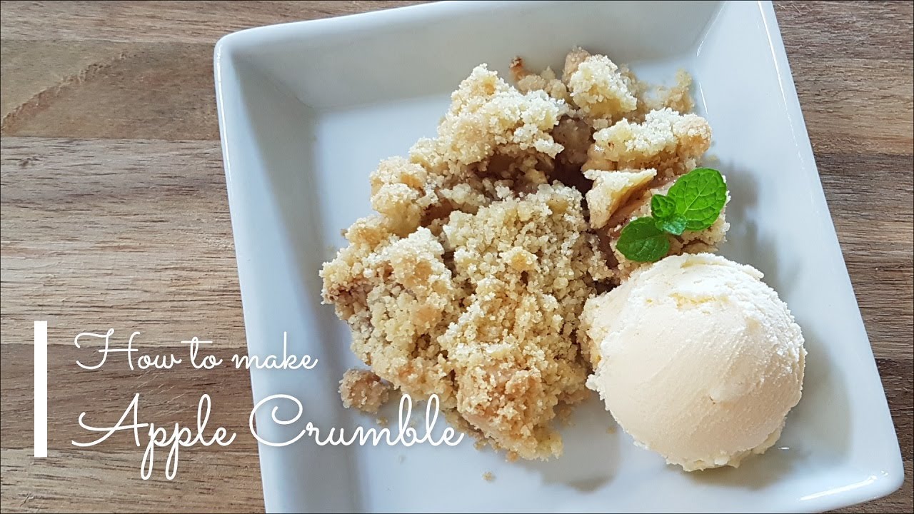 Apple Crumble Recipe only 5 ingredients! YouTube