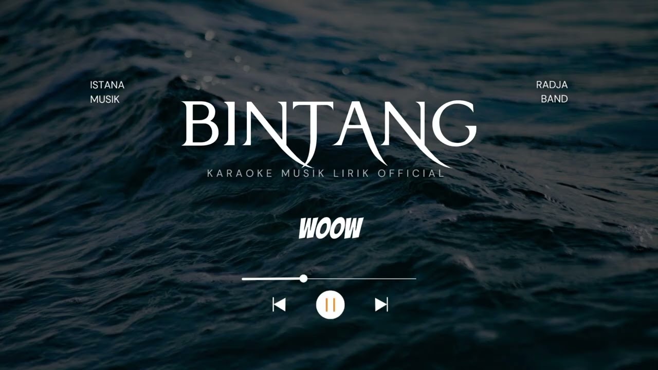 BINTANG - RADJA (KARAOKE)
